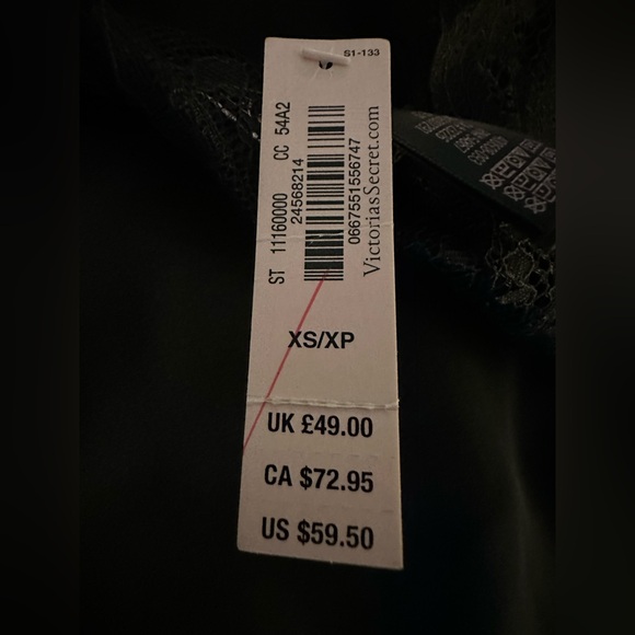 🆕Victoria's Secret Black Lace Slip Dress✨🖤🩰👛 - Picture 3 of 7